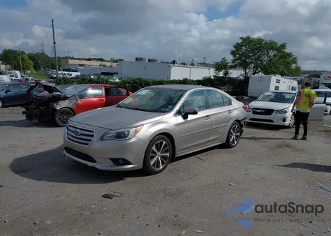 2016 Subaru Legacy 2.5I Limited из США, поврежденный, VIN 4S3BNAN69G3046755